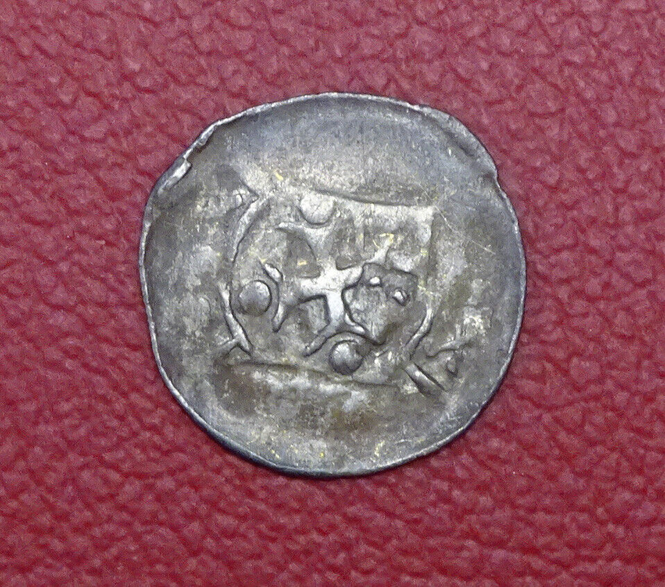 Medieval Ages SCHWABISCH HALL German States HAND HELLER Silver Coin / Inv Ref 13