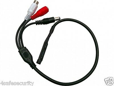 AUDIO MICROPHONE MIC FOR SECURITY CCTV CAMERAS F02
