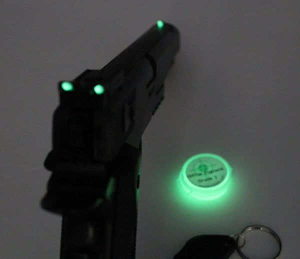 Gun Sight Glow In The Dark Paint, Scope Marker Glowing Pigment Paint Kit Mix