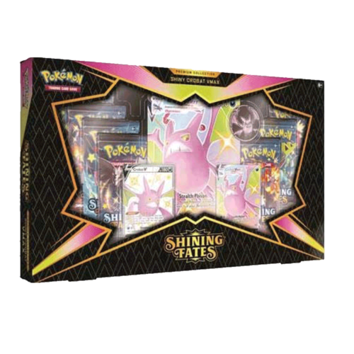 Pokemon Shining Fates Premium Collection Box Shiny Crobat Vmax